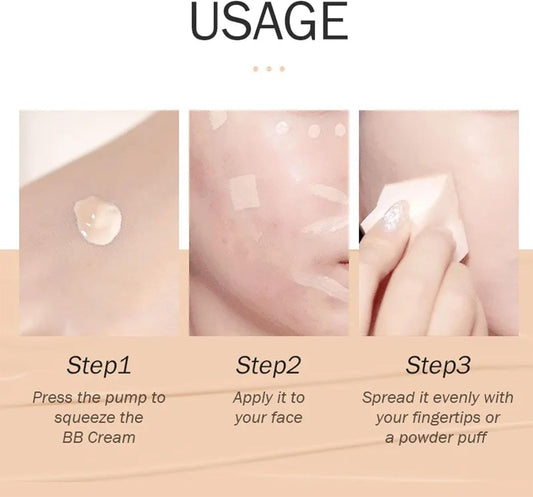 BB Cream Foundation Full-Coverage
