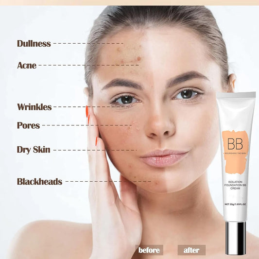 BB Cream Foundation Full-Coverage